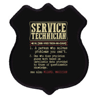 Service Technician Dictionary Term Shield Patch | Artistshot