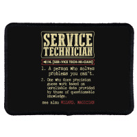 Service Technician Dictionary Term Rectangle Patch | Artistshot