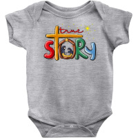 True Story Christmas Nativity Jesus Christian Christmas T Shirt Baby Bodysuit | Artistshot