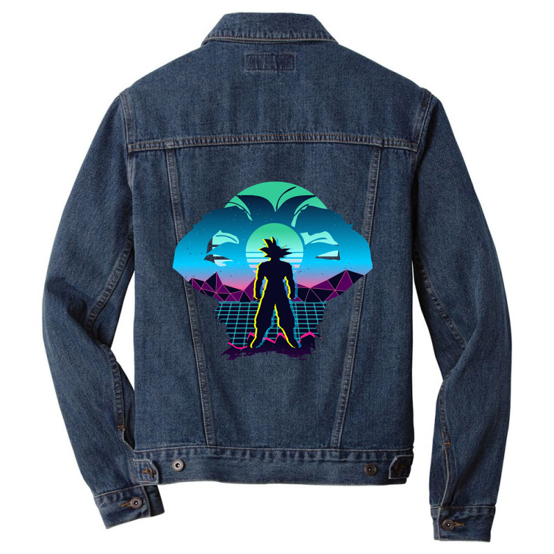 Goku Super Saiyan-zgdpo Men Denim Jacket by bummercaught | Artistshot