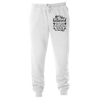 Womens She Believed She Could But Her Cat Was Asleep On Her Lap V Neck Unisex Jogger | Artistshot