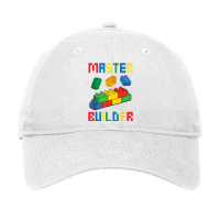 Brick Builder Funny Blocks Building Master Builder Toys Kids T Shirt Adjustable Cap | Artistshot