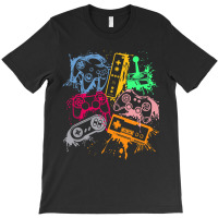 Video Game Console Controllers Retro 80's 90's Arcade Gamer T-shirt | Artistshot