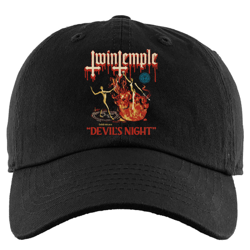 Twin Temple Kids Cap by SEANMCDONOUGH | Artistshot