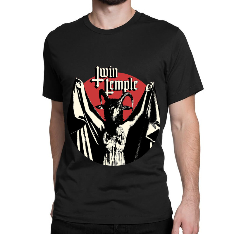 Twin Temple Classic T-shirt by SEANMCDONOUGH | Artistshot