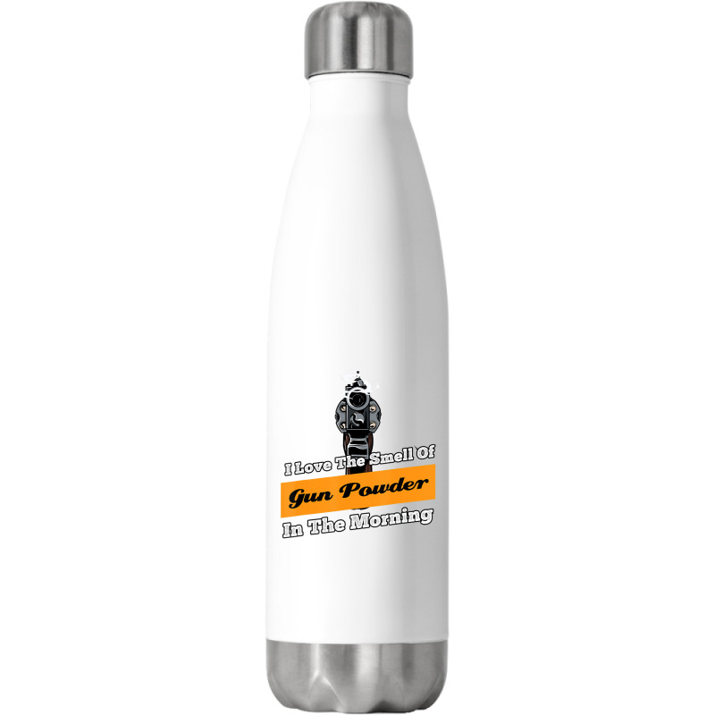 Shotgun Gun And Shooting And Skeet Shooting Quote Stainless Steel Water Bottle | Artistshot