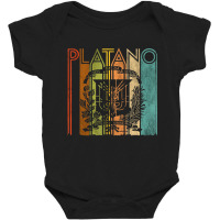 Platano Power Dominican Republic Flag Coat Of Arm Baby Bodysuit | Artistshot