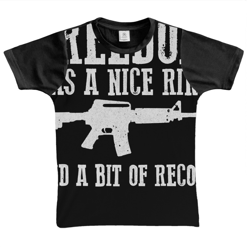 Awesome Freedom Has A Nice Ring And A Bit Of Recoil Sweatshirt Graphic Youth T-shirt by cm-arts | Artistshot