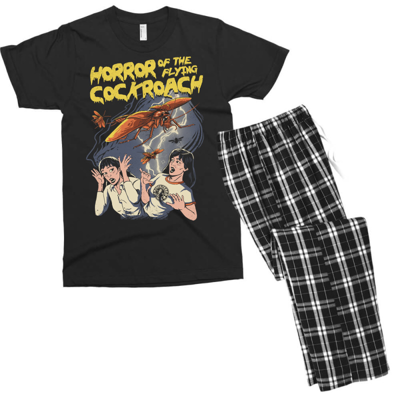 Horror Of The Flying Cockroach! Men's T-shirt Pajama Set by Kanjolen689 | Artistshot