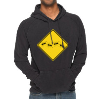 Ants Warning Sign Vintage Hoodie | Artistshot