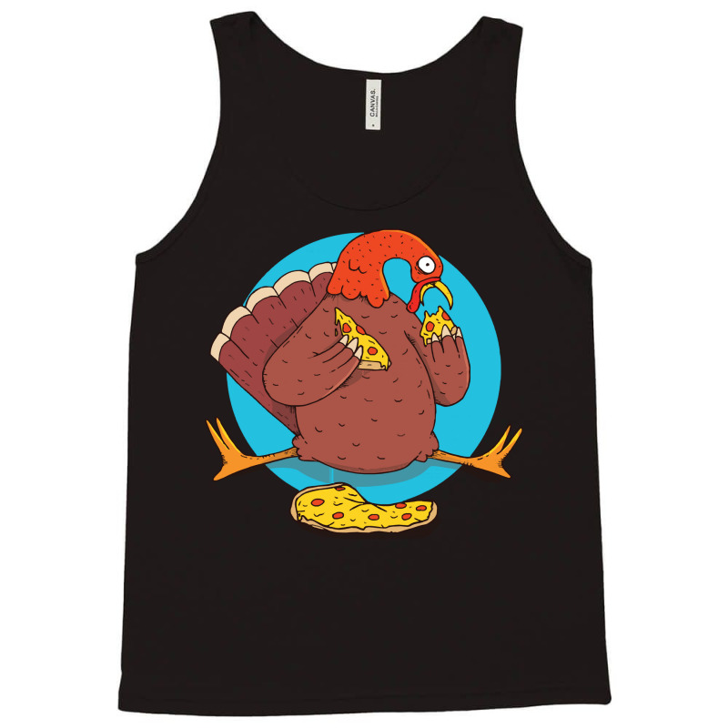 Thanksgiving Turkey Pizza Tank Top | Artistshot