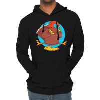 Thanksgiving Turkey Pizza Lightweight Hoodie | Artistshot