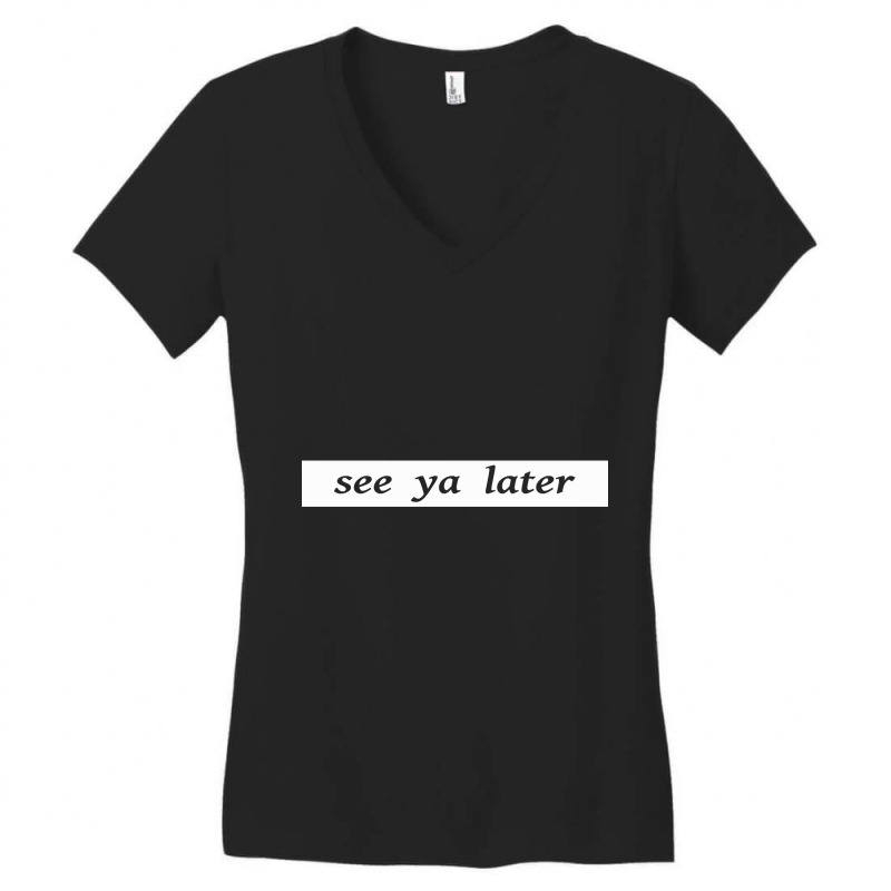 See Ya Later Trash Cans Women's V-Neck T-Shirt by Konlasa6638 | Artistshot