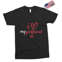 I Heart My Girlfriend With Infinity Sign Exclusive T-shirt | Artistshot