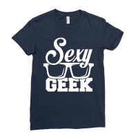 Like A I Love Cool Sexy Geek Nerd Glasses Boss Ladies Fitted T-shirt | Artistshot