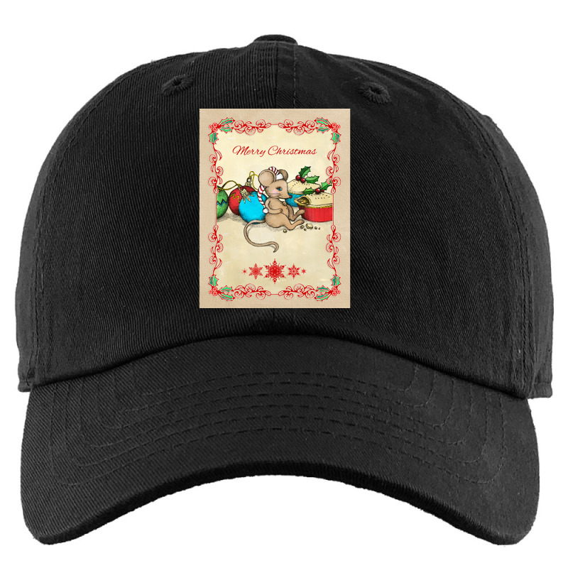 Love, Joy, Pie! Merry Christmas! Cute Mouse Illustration Kids Cap by Kanmosrin52 | Artistshot