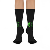 Happy St Patricks Day And Shamrock Crew Socks | Artistshot