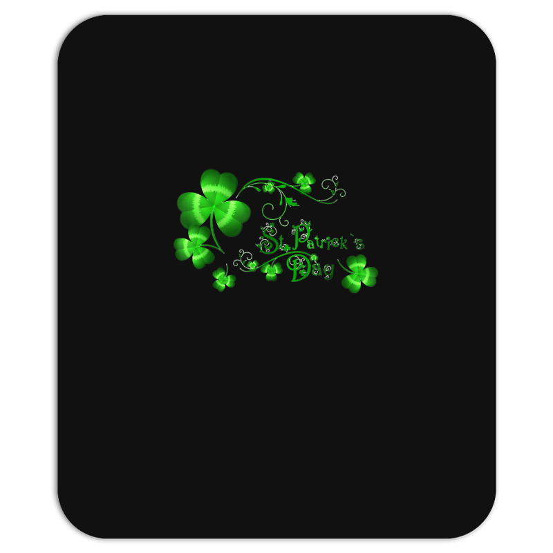 Happy St Patricks Day And Shamrock Mousepad | Artistshot