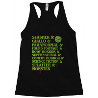 Horror Sub Genre Racerback Tank | Artistshot