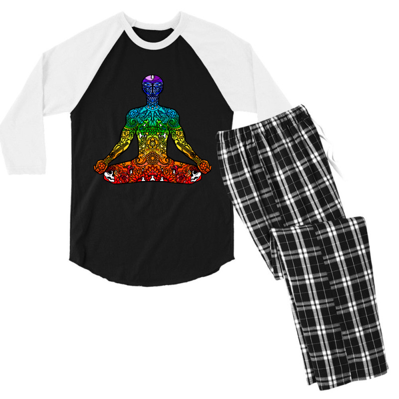 Long Strange Trip & Still Truckin’ Men's 3/4 Sleeve Pajama Set by Crowley Tidwell | Artistshot