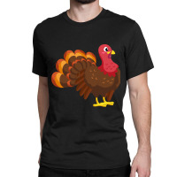 Thanksgiving Turkey Cute Thanksgiving Turkey Classic T-shirt | Artistshot