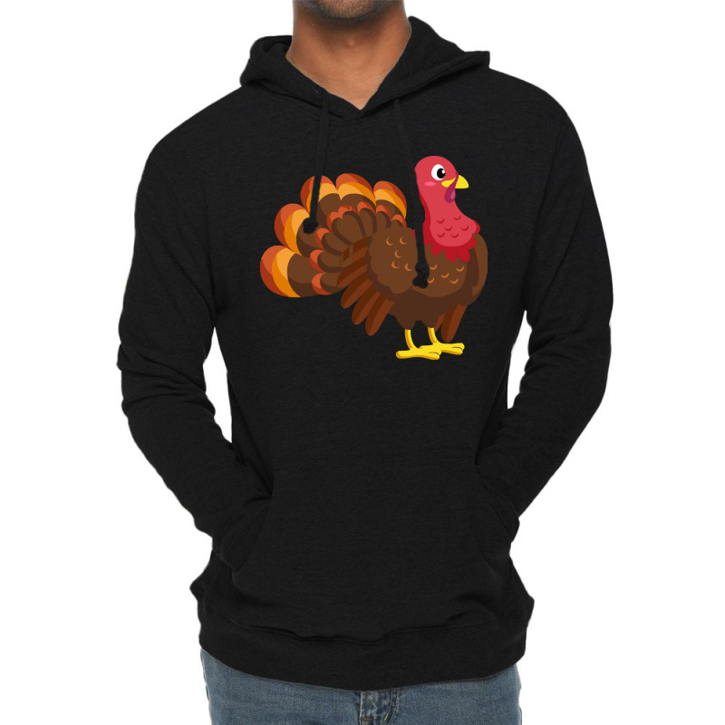 Thanksgiving Turkey Cute Thanksgiving Turkey Lightweight Hoodie | Artistshot