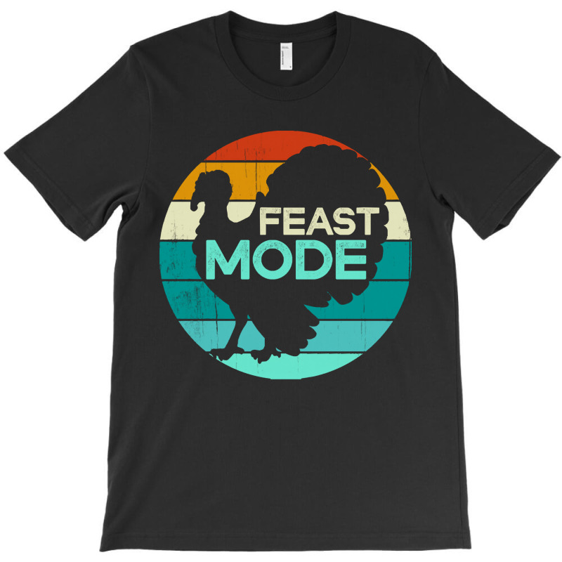 Thanksgiving Turkey Feast Mode Funny Thanksgiving Vintage Turkey Trot  T-shirt | Artistshot