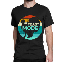 Thanksgiving Turkey Feast Mode Funny Thanksgiving Vintage Turkey Trot  Classic T-shirt | Artistshot