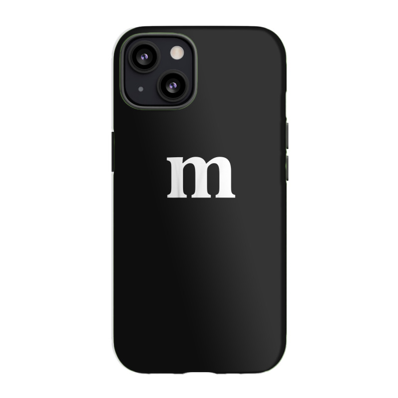 Funny Letter M Last Minute Halloween Group Costume Matching Iphone 13 Case | Artistshot