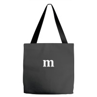 Funny Letter M Last Minute Halloween Group Costume Matching Tote Bags | Artistshot