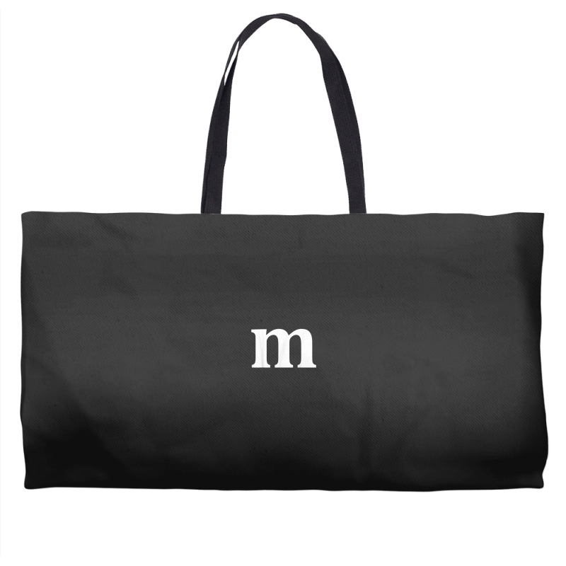 Funny Letter M Last Minute Halloween Group Costume Matching Weekender Totes | Artistshot