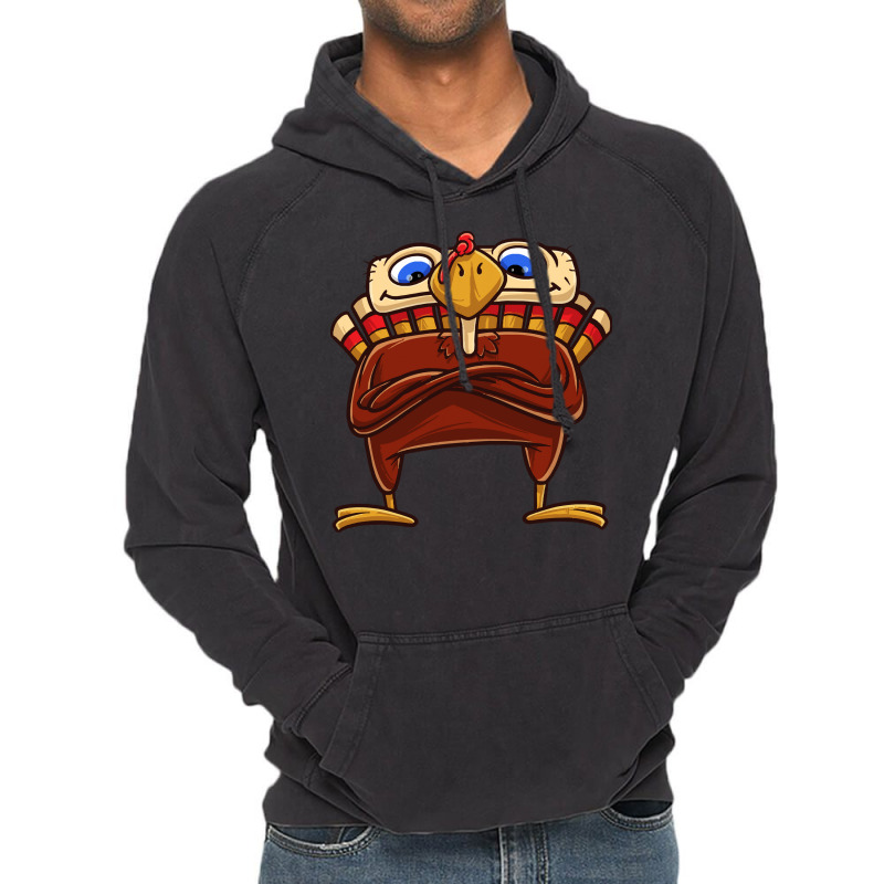 Thanksgiving Turkey Funny Thanksgiving Turkey Gift Vintage Hoodie | Artistshot