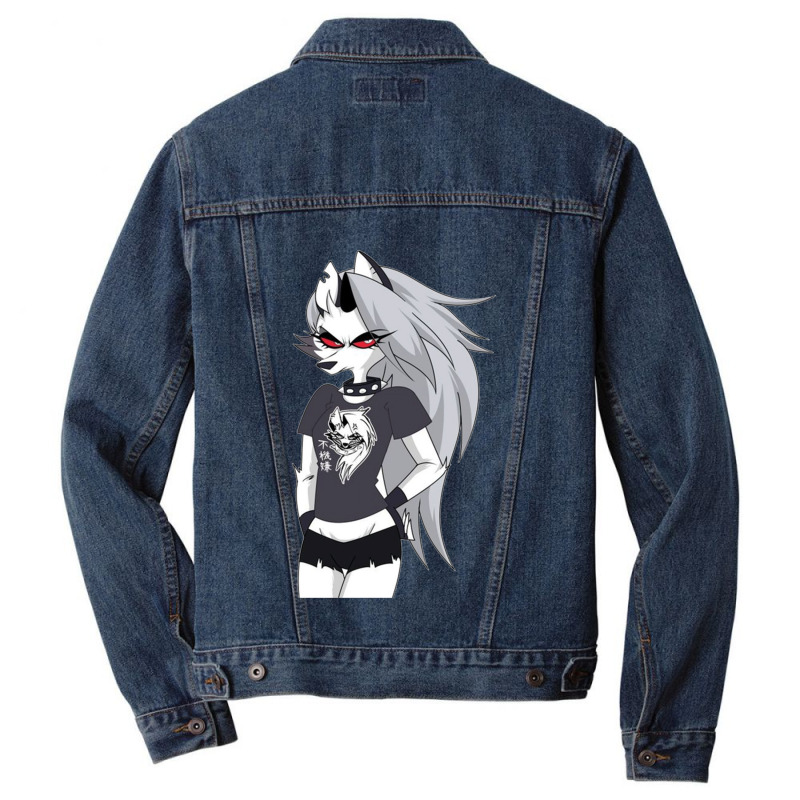 Loona - Helluva Boss Men Denim Jacket | Artistshot