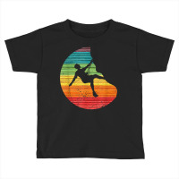 Climbing Silhouette Climbing Bouldering Freeclimbing T Shirt Toddler T-shirt | Artistshot