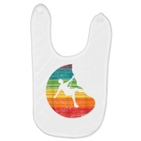 Climbing Silhouette Climbing Bouldering Freeclimbing T Shirt Baby Bibs | Artistshot