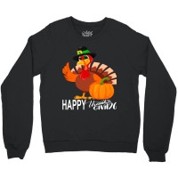 Thanksgiving Turkey Happy Thanks Giving Turkey Day Funny Gift Crewneck Sweatshirt | Artistshot