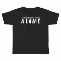 Schrödinger's Cat Is Adleiavde Toddler T-shirt | Artistshot