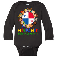 Hispanic Heritage Month Panama Kids Boys Girls T Shirt Long Sleeve Baby Bodysuit | Artistshot