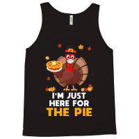 Thanksgiving Turkey Here For Pie Thanksgiving Funny Turkey Face Mask G Tank Top | Artistshot