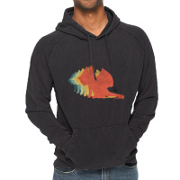 Dragon Retro Vintage Color Vintage Hoodie | Artistshot