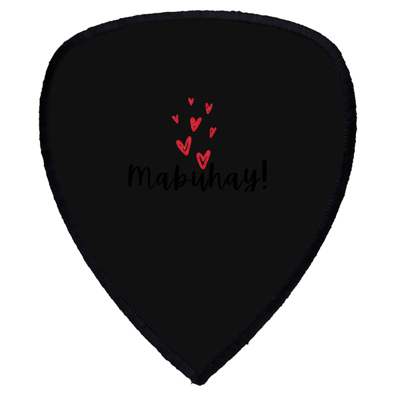 Ofw Mabuhay Love Hearts Statement Shield S Patch | Artistshot