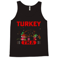 Thanksgiving Turkey I Don't See Any Turkey I'm A Flamingo_ Tank Top | Artistshot