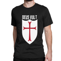 Deus Vult God Wills It Crusader Meme Classic T-shirt | Artistshot