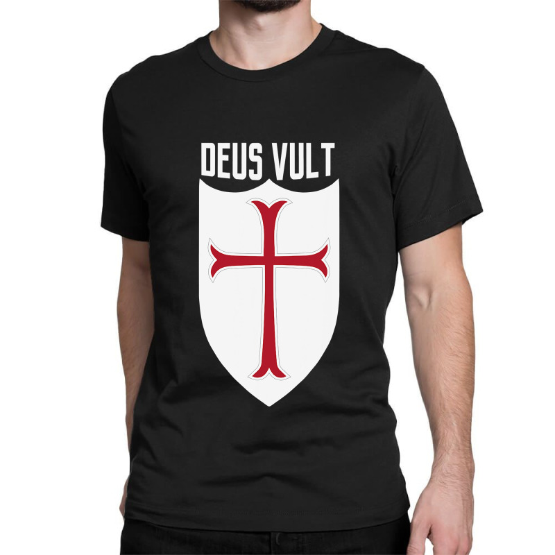 Deus Vult God Wills It Crusader Meme Classic T-shirt | Artistshot