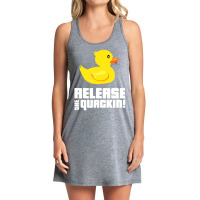 Release The Quackin! Yellow Rubber Ducks Tank Dress | Artistshot