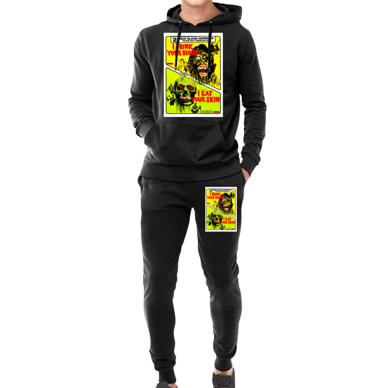 I Drink Your Blood & I Eat Your Skin Combo (1971) Hoodie & Jogger Set | Artistshot