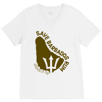 The Save Barbados Rum V-neck Tee | Artistshot