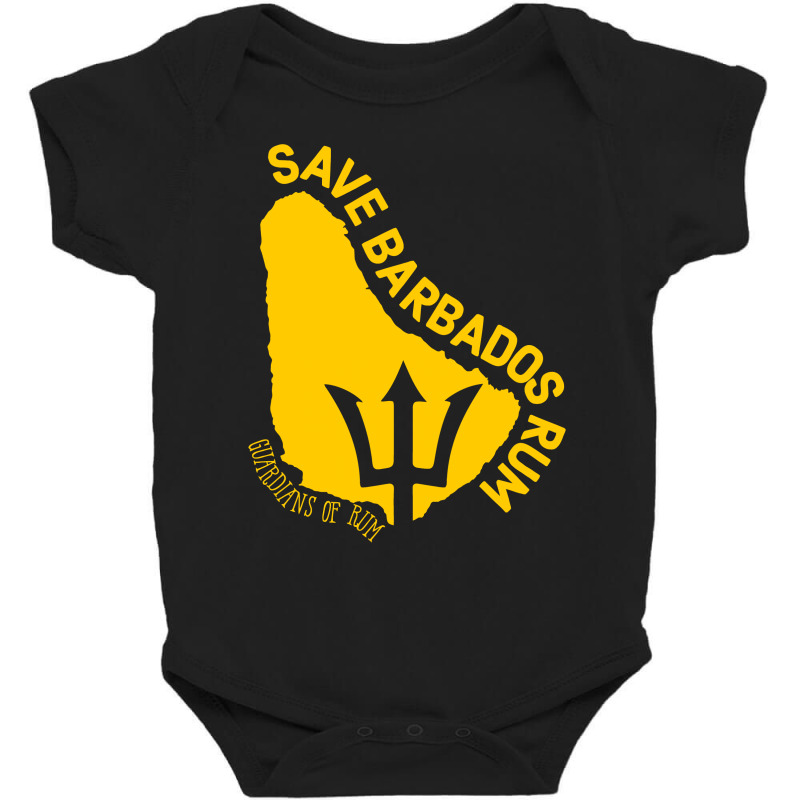 The Save Barbados Rum Baby Bodysuit | Artistshot