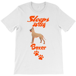 Sleeps With Boxer T-Shirt | Artistshot