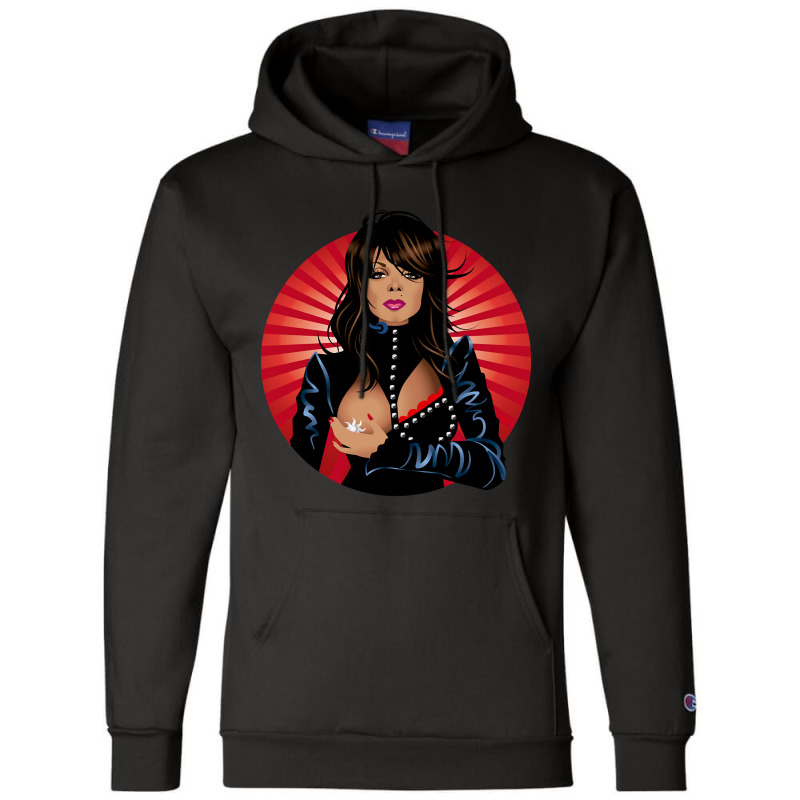 Justice For Janet Champion Hoodie by bummercaught | Artistshot